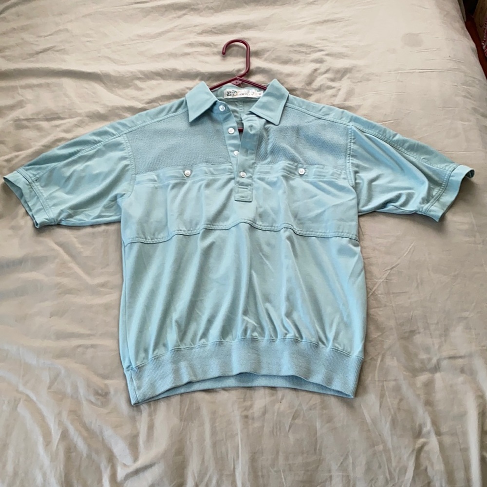 Pro-Celebrity Men’s Polo Mint Green